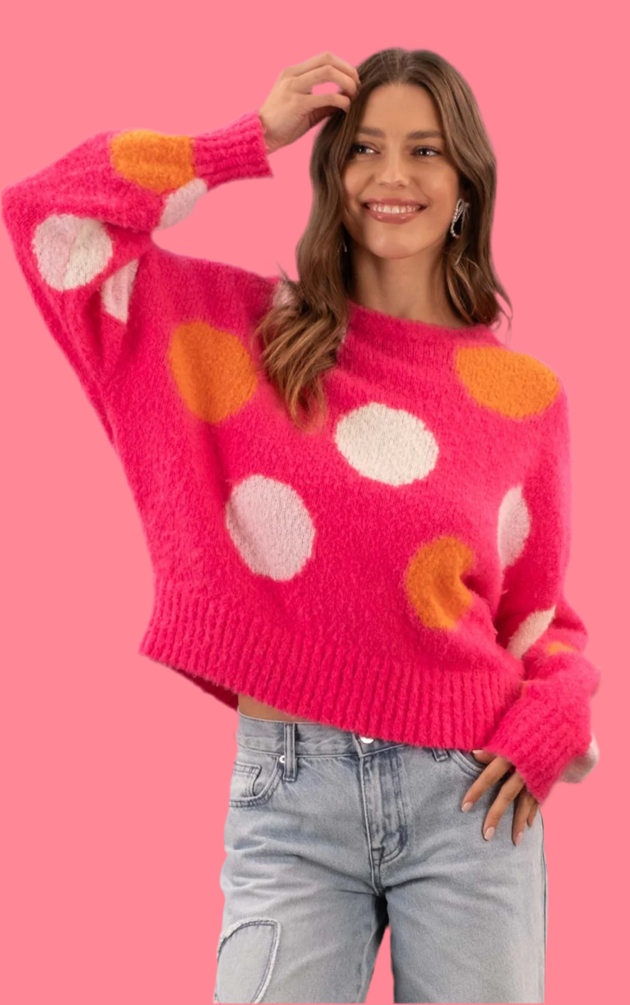 Bubble sweater Top