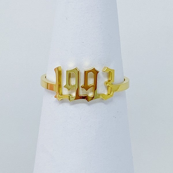 Birth Year Ring