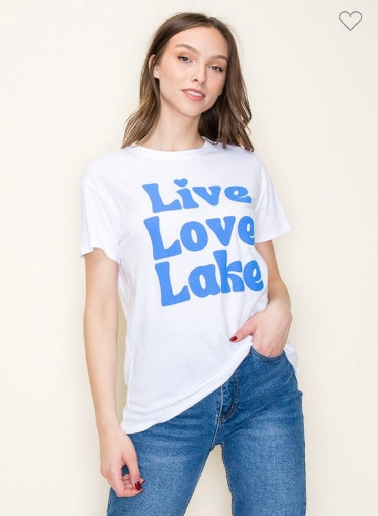 Live love lake T-shirt