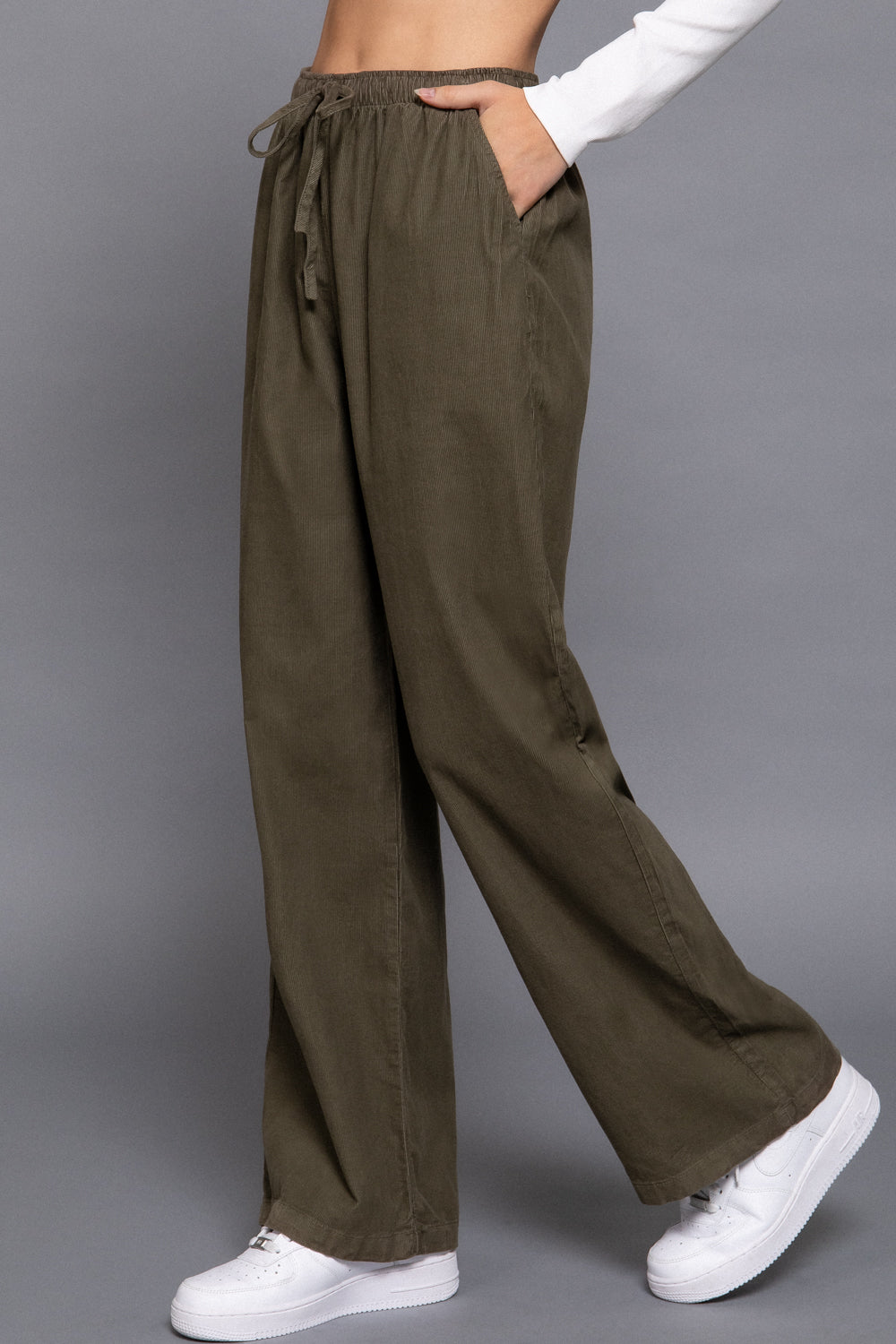 corduroy long pants