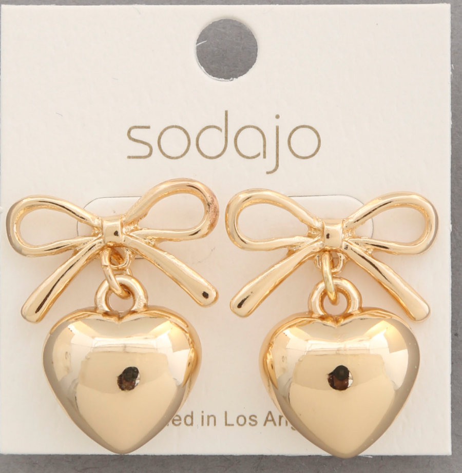 Heart earrings