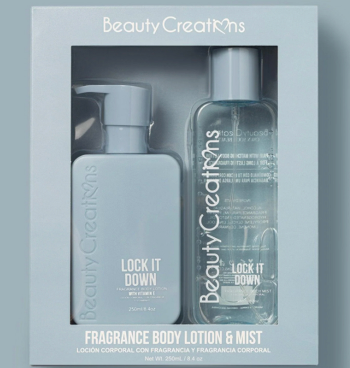 BEAUTY CREATIONS FRAGRANCE BODY LOTION SPRAY SET