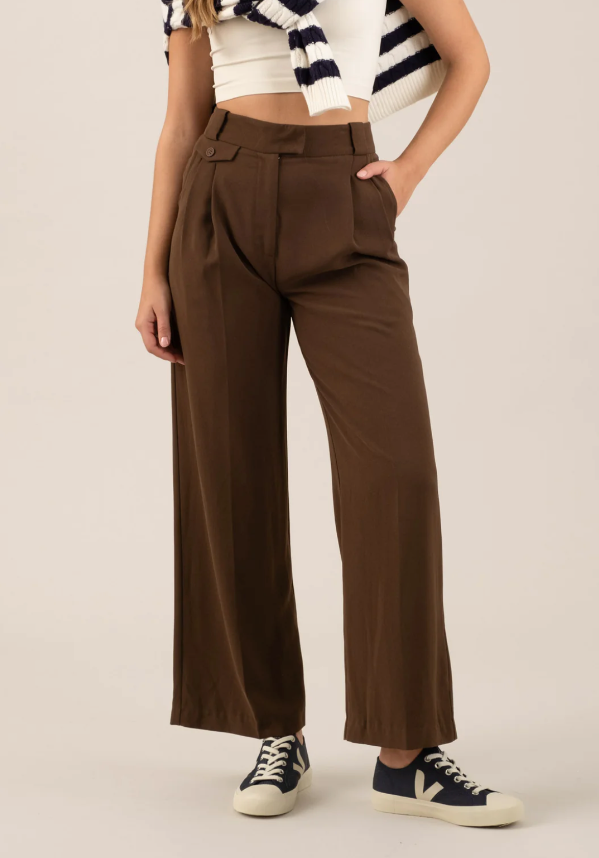 PLEATED DRESS PANTS