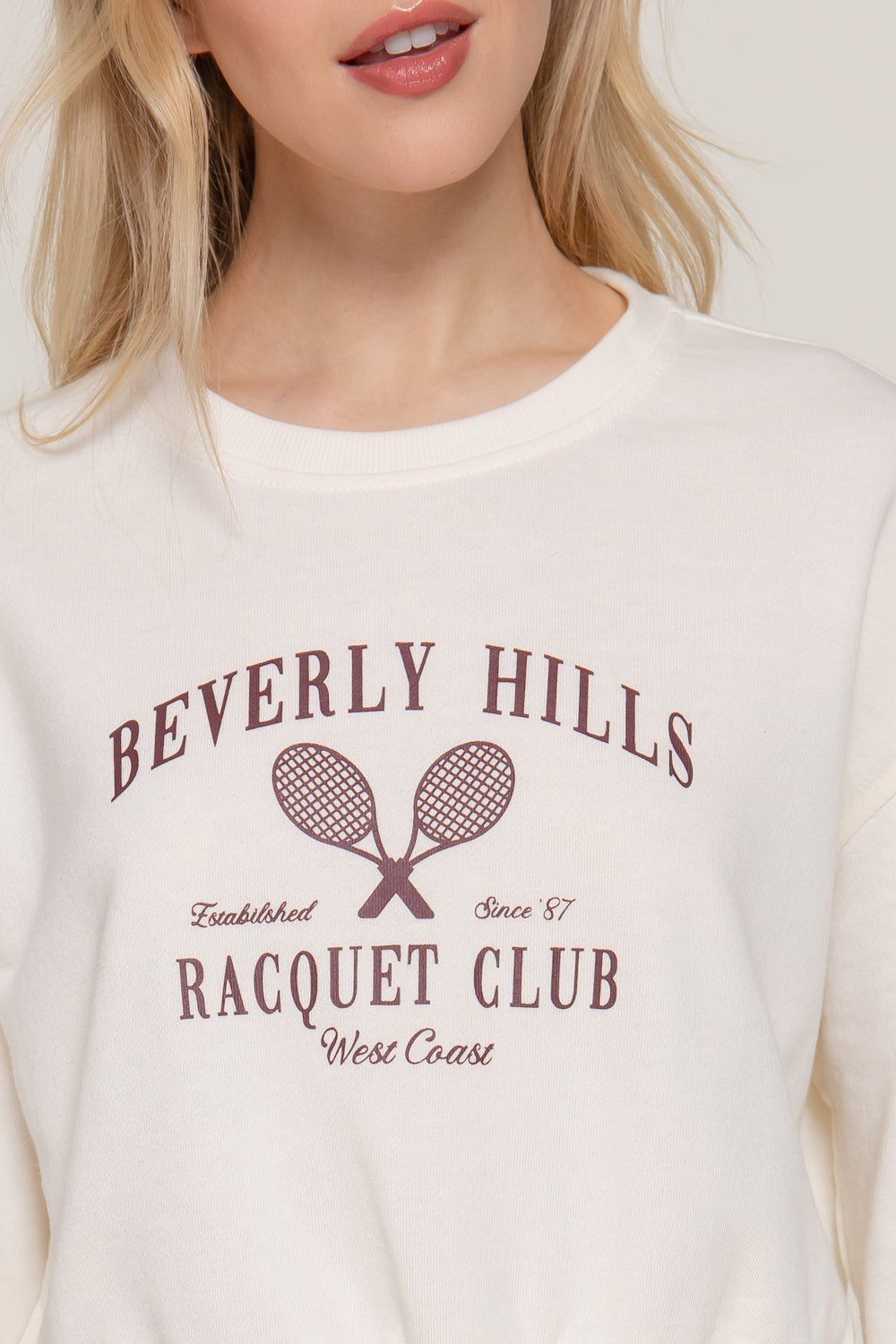 Beverly Hills racquet sweaters